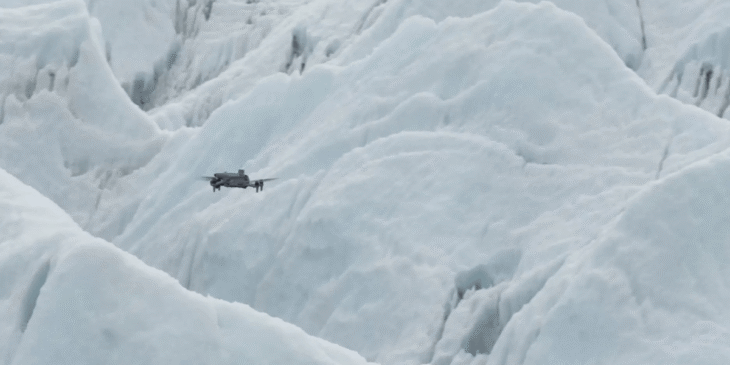 エベレスト登山シーズンに、産業用ドローンDJI Matrice 4EとDJI Terraでクンブ・アイスフォールをマッピング