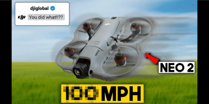 驚異の時速163km！入門機「DJI Neo 2」がトップスピードを2.5倍に引き上げた「改造の真実」