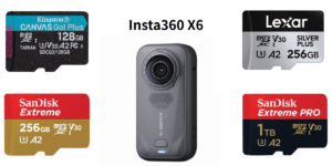 失敗しない！Insta360 X6のmicroSDカードの選び方とおすすめを解説！360度アクションカメラに必須