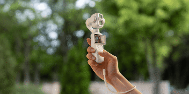 ポケットジンバルカメラ｢Osmo Pocket 4P｣に新色｢パールホワイト｣が登場！販売開始